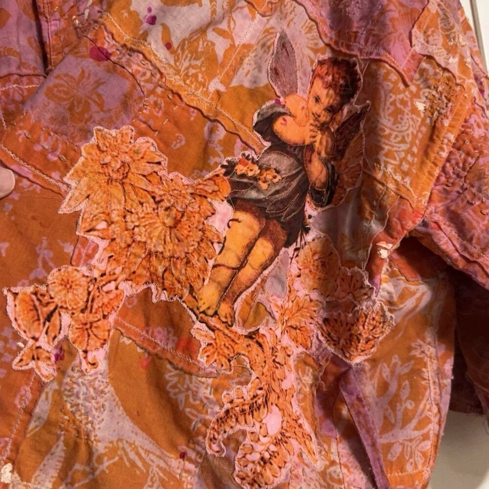 Magnolia Pearl - Patchwork Kei Kimono - NWOT - Picture 8 of 10